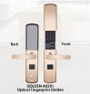 Smart LockBiometrics Fingerprint LockCombination LockCard LockCombination to Unlock OpticalSemiconductor free shipping A01