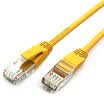 Win shengwei LC-2100E high-speed ultra-five cable RJ45 8-core twisted pair copper wire 10 meters double crystal head network jumper yellow cable