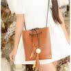 Women Tassel Handbag Bucket Bags Leather Shoulder Crossbody Fringe Bag Best