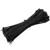 Haile ZD-30H-100 Black nylon cable ties Multi-function strap 5 300mm 100