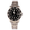 Mens Classic Steampunk Diver Style Sport Mechanical Man Stainless Steel Watch Black