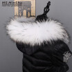 MsMinShu Raccoon Fur Collar Natural Fur Trimming For Jacket Hood Trim Custom Made Down Coat Fur Hood Trim