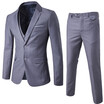 AOWOFS high quality business casual suit three-piece groom groomsmen wedding suit suit XY05