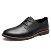 Mens Shoes Breathable Light Shoes Fashion Casual Shoes For Men Leather Shoes Black Brown Size 38-44