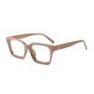 SHAUNA Classic Nail Decoration Women Square Glasses Frame Retro Men Anti-Blue Rays Reading Eyeglasses