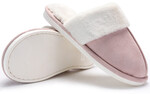 CAMEL CROWN Womens Comfort Fleece Memory Foam Slippers Slip-on Clog House Shoes for Indoor Use