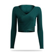 Women V Neck Long Sleeve Tee Shirt Underwear Tops Slim Fit New Undershirts