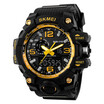 SKMEI Large Dial Shock Outdoor Sports Watches Men Digital LED 30M Waterproof Military Army Watch Alarm Chrono Wristwatches 1155