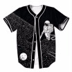 Astro Clean Jersey Stars Black 3D Printed Shirt WomenMen Hip Hop V-Neck Short Sleeve Tops Outfits