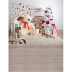 Xmas Lovely Bear Photo Backdrop 57FT Vinyl Fabric Cloth Digital Printing Photo Background st-608