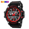 SKMEI Sports Watch For Men Fashion Multifunctional Chronograph Digital Quartz Watch with Double Display