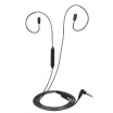 35mm Wired Earphones Cable Detachable Replacement Headphone Cord w Microphone