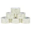 Morning light M & G AJD97327 transparent envelope transparent tape 48mm 40y3656 m 6 package
