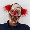 Halloween funny wretched man mask funny horror latex clown mask wig