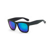 SHAUNA New trend sunglasses men colorful reflective wood grain Frame women fashion wild box