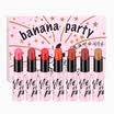Boiler populart banana party moisturizing lip balm seven color gift box set lipstick lasting moisturizing non-stick cup lip gloss
