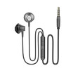 Earphones In-Ear Stereo Headphones with Microphone&Volume Remote Control Wired Earbuds for Smart Phone