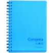 Together COMIX CPA6801 Compera double helix PP noodles Notepad A6 80 pages through blue