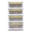 Comfortable 4 Ji titanium blade shaving razor including 1 head