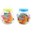 Effective deli 33342 4 25mm 12 cans two cans candy cans bright color long tail notes folder dovetail clip
