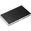UHOO 6607 business card holder brown lychee pattern 1 box classic card case
