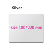 The New Metal Resin Aluminum mouse pad largeMediumSmall size customized gifts Round Square double sides Wintersummer dual-use