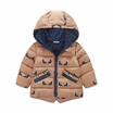 2018 Winter New Baby Boy&Girl ClothesChildrens Warm JacketsKids Sports Hooded Outerwear 3 Colors