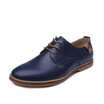 JUQI Business Men Oxford Genuine Leather Shoes