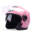 Mustang YEMA 623 motorcycle helmets men&women motorcycle helmets winter double-lens electric car half helmet four seasons yards with black anti fog lenses