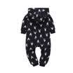 Newborn Kid Baby Boys Girls Xmas Hooded Clothes Romper Jumpsuit Bodysuit Outfits