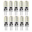 Bombillas LED Sencart G4 2W 12V DC 24 SMD 3014 Luz LED blanca cálida de luces de maíz blanco para bombilla halógena Reemplazar