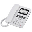 TCL HCD868 161 TSD Fixed Corded Telephone Basephone Caller ID Battery Free Handsfree Large Volume Seat Household Office Fixed Tie Rod Machine Elegant White