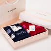 Gold Miffy cotton satin floating line Mianjin MF1008 thick absorbent towel gift box 2 pack 72 36cm 108g article gift bag