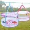 Jingdong supermarket Yunlei double drying clothes basket drying clothes network drying network 60cm 2 only installed 10571