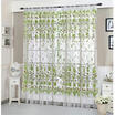 Flowers Print Sheer Curtain Panel Window Balcony Tulle Door Room Divider Color