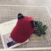 Women & Men Snapback Baseball Cap 6Colors Hat Hip Hop Knit Cat Ear Personal Hat