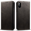 New iPhoneXS Max Leather Case Mobile Shell Apple Case Card Clamshell Phone Case
