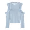 Women Long Sleeve Off Shoulder Cardigan Knitwear Jumpers Knitted Sweater Blouse