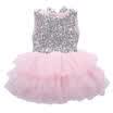 Fancy Kids Baby Girl Sequins Dress Christmas Party Dresses Bridesmaid Dress Gown