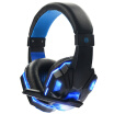 Stereo Gaming Headset for PS4 Xbox One PC Bass Over-Ear Headphones with Mic LED Lights&Volume