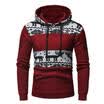 Mens Winter Hoodie Sweatshirt Sweater Hooded Printing Tops Outwear Pullover PA
