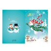 Merry Christmas Cards DIY Diamond Painting Handmade Cards Round Drill Greeting Cards Rhinestones Embroidery Arts Crafts Gifts