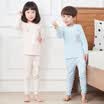 Xiaomi ecological chain enterprise brand childish childrens combed cotton underwear set soft&comfortable warm breathable super soft smooth boy light blue 140