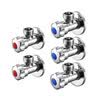 Moen MOEN 100982ECP01 copper thicker hot&cold angle valve five sets of triangular valve 3 cold 2 heat