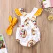 Christmas Deer Toddler Baby Girl Bodysuit Romper Jumpsuit Outfits Set Clothes