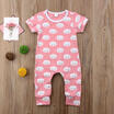 Newborn Infant Baby Girl Boy Romper Bodysuit Jumpsuit Outfits Sunsuit Clothes