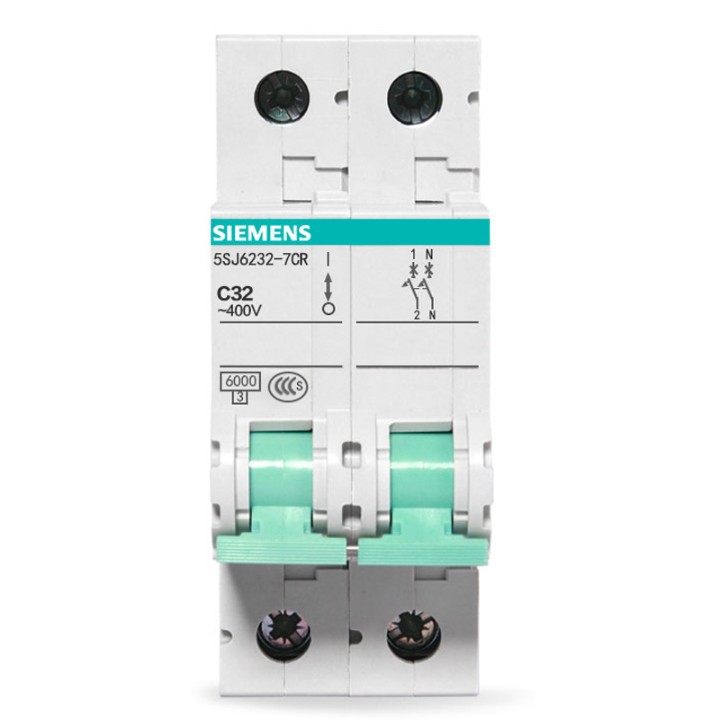 Siemens SIEMENS 5SJ62327CR standard circuit breaker 2P32A double inlet&double main switch