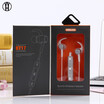 WH BT17 In-ear outdoor sports stereo bass wireless Bluetooth headphone for xiaomi huawei samsung iphone