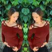 Autumn Winter Sexy Women Off Shoulder Blouse Slim Fit Casual Tops T Shirt Tee