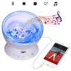 Ocean Sea Daren Waves LED Night Light Projector Romantic Relaxing Lamp Speaker N